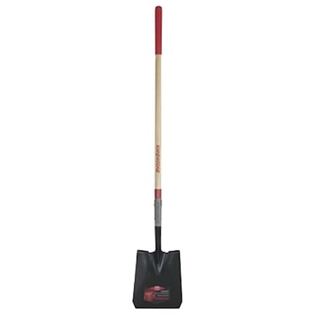 Ames Square Point Shovel, Wood Handle AM573790